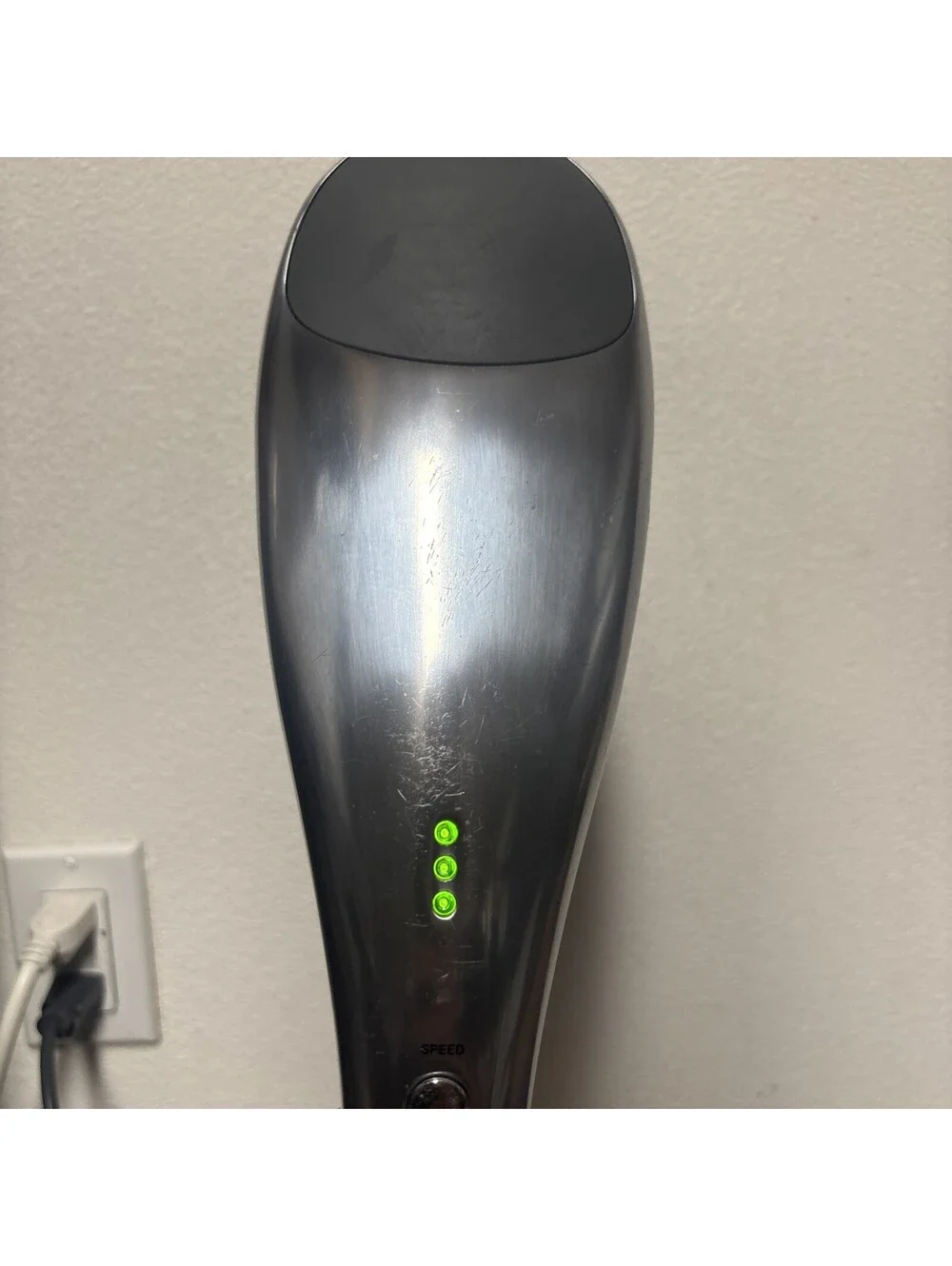 BROOKSTONE MAX F-209 Percussion Massager 3 Speed Full Body Single Node READ